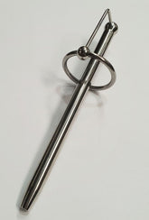 Cracked Steel Princes Wand and Glans Ring - Extreme Pleasure Set Penis Plugs